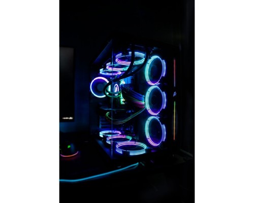 Корпус 1STPLAYER STEAM PUNK SP8 / ATX, tempered glass side panel, RGB fans controller & remote / 3x 120mm RGB fans inc. / SP8-G3