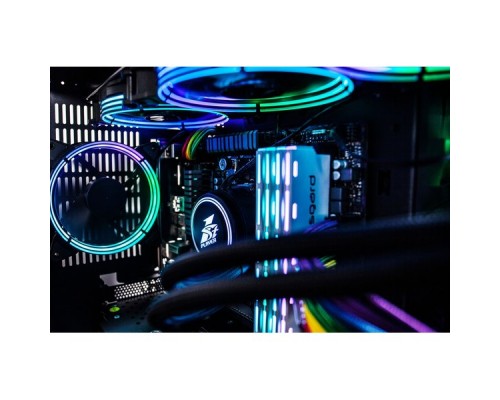 Корпус 1STPLAYER STEAM PUNK SP8 / ATX, tempered glass side panel, RGB fans controller & remote / 3x 120mm RGB fans inc. / SP8-G3