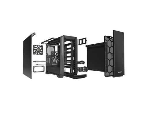 Корпус be quiet! SILENT BASE 601 BLACK / midi-tower, E-ATX / 2x Pure Wings 2 140mm fans / BG026