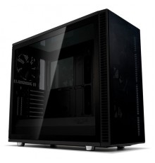 Корпус Fractal Design DEFINE S2 VISION BLACKOUT / E-ATX, mid tower, dark tint tempered glass side panels / 4x140mm fans inc. / FD-CA-DEF-S2V-BKO-TGD                                                                                                      