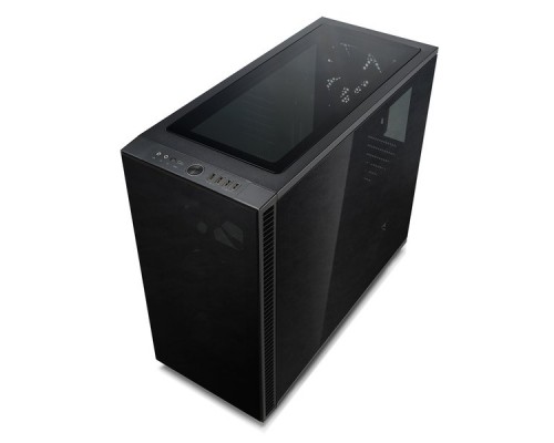 Корпус Fractal Design DEFINE S2 VISION BLACKOUT / E-ATX, mid tower, dark tint tempered glass side panels / 4x140mm fans inc. / FD-CA-DEF-S2V-BKO-TGD