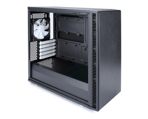 Корпус Fractal Design DEFINE MINI C / mATX, mini tower / 2x120mm fans inc. / FD-CA-DEF-MINI-C-BK