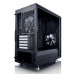 Корпус Fractal Design DEFINE MINI C / mATX, mini tower / 2x120mm fans inc. / FD-CA-DEF-MINI-C-BK