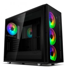 Корпус Fractal Design DEFINE S2 VISION RGB / E-ATX, mid tower, dark tint tempered glass side panels / 4x140mm ARGB fans inc. / FD-CA-DEF-S2V-RGB-BKO-TGD                                                                                                  