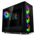 Корпус Fractal Design DEFINE S2 VISION RGB / E-ATX, mid tower, dark tint tempered glass side panels / 4x140mm ARGB fans inc. / FD-CA-DEF-S2V-RGB-BKO-TGD