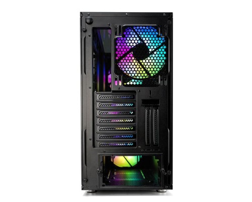 Корпус Fractal Design DEFINE S2 VISION RGB / E-ATX, mid tower, dark tint tempered glass side panels / 4x140mm ARGB fans inc. / FD-CA-DEF-S2V-RGB-BKO-TGD