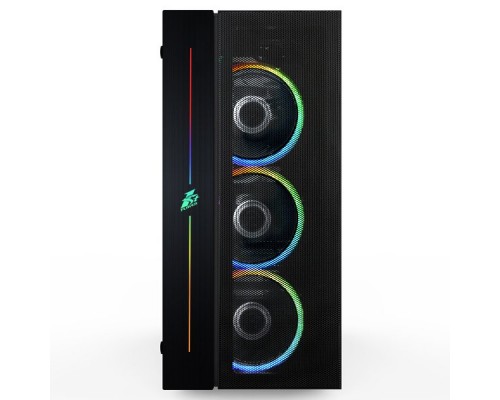 Корпус 1STPLAYER BLACK.SIR B7 / ATX, tempered glass / 4x 120mm RGB fans inc. / B7-4M2