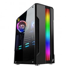 Корпус 1STPLAYER RAINBOW R3-A / ATX, tempered glass side panel / 1x 120mm LED fan inc. / R3-A-1R1                                                                                                                                                         