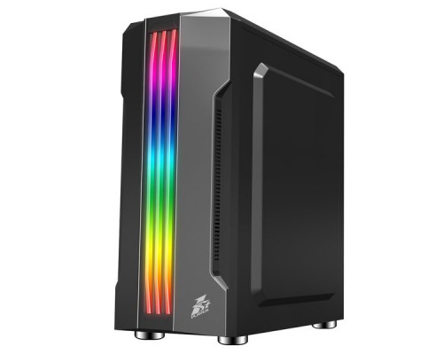 Корпус 1STPLAYER RAINBOW R3-A / ATX, tempered glass side panel / 1x 120mm LED fan inc. / R3-A-1R1