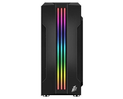 Корпус 1STPLAYER RAINBOW R3-A / ATX, tempered glass side panel / 1x 120mm LED fan inc. / R3-A-1R1