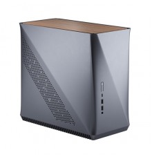 Корпус Fractal Design ERA ITX TITANIUM GRAY - WALNUT / Mini-ITX / 1x80mm fan inc. / FD-CA-ERA-ITX-GY                                                                                                                                                      