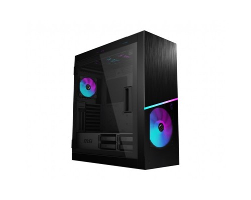 Корпус MSI MPG SEKIRA 500X / mid-tower, E-ATX, tempered glass side panel / 1x120mm ARGB & 3x120mm system fans inc. / MPG SEKIRA 500X