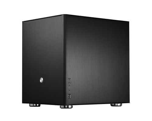 Корпус JONSBO V4 без БП, mini-ITX, micro-ATX, черный