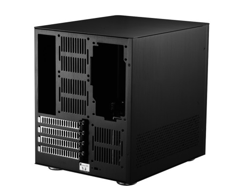 Корпус JONSBO V4 без БП, mini-ITX, micro-ATX, черный