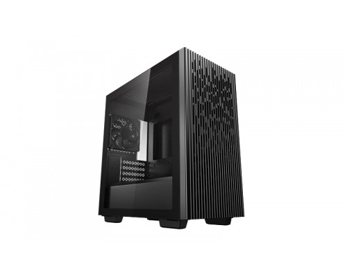 Корпус Deepcool MATREXX 40 без БП, боковое окно (закаленное стекло), черный, MICRO ATX/MINI-ITX