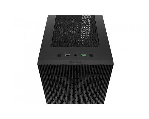 Корпус Deepcool MATREXX 40 без БП, боковое окно (закаленное стекло), черный, MICRO ATX/MINI-ITX