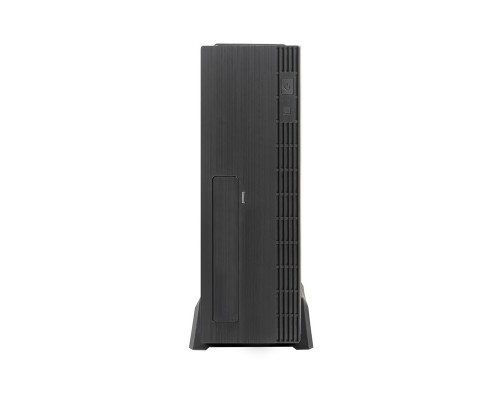 Корпус CHIEFTEC UNI UE-02B-OP без БП, Slimline desktop, SFX, черный, mATX