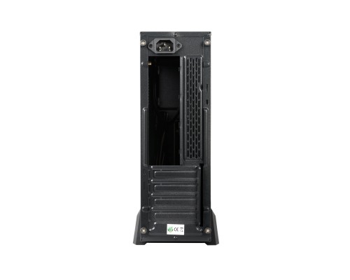 Корпус CHIEFTEC UNI UE-02B-OP без БП, Slimline desktop, SFX, черный, mATX