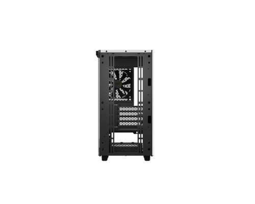 Корпус Deepcool MACUBE 110 WH без БП, боковое окно (закаленное стекло), белый, mATX