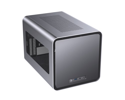 Корпус JONSBO V8 Gray без БП, mini-ITX, SFX, серый