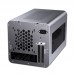 Корпус JONSBO V8 Gray без БП, mini-ITX, SFX, серый