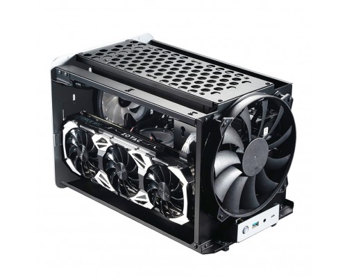 Корпус JONSBO V8 Gray без БП, mini-ITX, SFX, серый