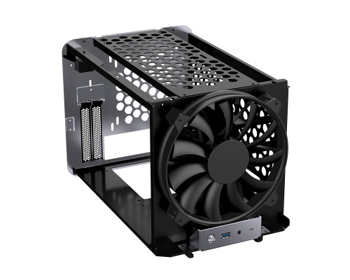 Корпус JONSBO V8 Gray без БП, mini-ITX, SFX, серый