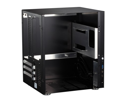 Корпус JONSBO C2 без БП, mini-ITX, micro-ATX, черный