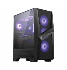 Корпус MSI MAG FORGE 101M / mid-tower, ATX, tempered glass / 4x120mm RGB fans inc. / MAG FORGE 101M                                                                                                                                                       