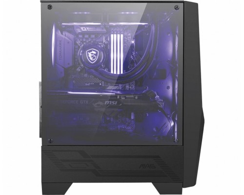 Корпус MSI MAG FORGE 101M / mid-tower, ATX, tempered glass / 4x120mm RGB fans inc. / MAG FORGE 101M