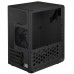 Корпус JONSBO U1 PLUS Black без БП, боковая панель из закаленнго стекла, mini-ITX, SFX, черный