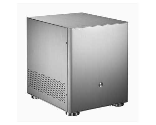 Корпус JONSBO V4 без БП, mini-ITX, micro-ATX, серебристый