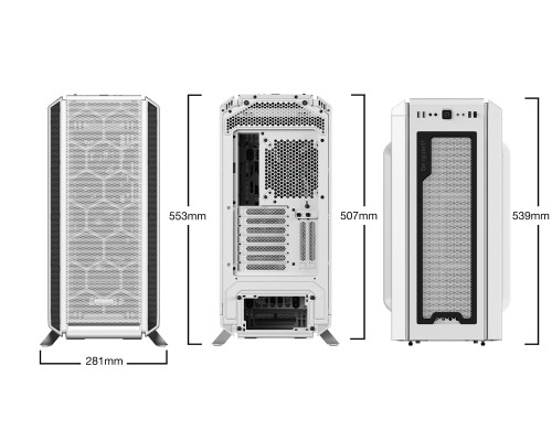 Корпус be quiet! SILENT BASE 802 WINDOW WHITE / BGW40