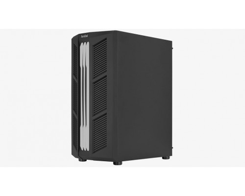 Корпус Aerocool Prime V1 без БП, ATX, боковое окно (закаленное стекло), черный