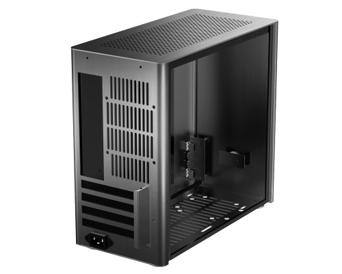 Корпус JONSBO V9 без БП, боковая панель из закаленного стекла, mini-ITX, micro-ATX, SFX, черный