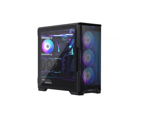 Корпус PHANTEKS Eclipse P500A, Satin Black, 3х 140mm ARGB Fan, Tempered Glass, Mid-Tower