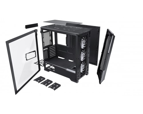 Корпус PHANTEKS Eclipse P500A, Satin Black, 3х 140mm ARGB Fan, Tempered Glass, Mid-Tower