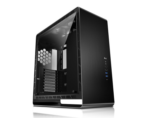 Корпус JONSBO UMX6-G Black без БП, боковые панели из закаленного стекла, mini-ITX, micro-ATX, ATX, черный