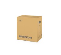 Корпус Deepcool MATREXX 40 3FS без БП, боковое окно (закаленное стекло), 2xRGB LED 120мм ветилятора спереди и 1xRGB LED 120мм ветилятор сзади, черный, MICRO ATX/MINI-ITX                                                                                 