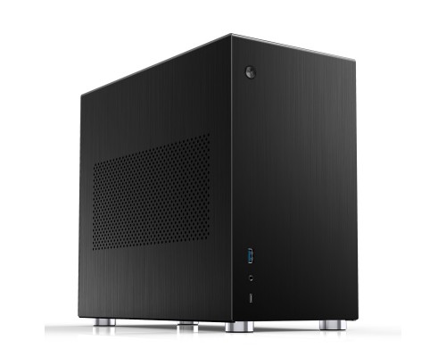 Корпус JONSBO V10-A Black без БП, mini-ITX, черный