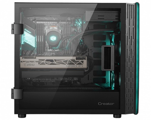 Корпус MSI CREATOR 400M / mid-tower, E-ATX, tempered glass / 3x140mm fans inc. / CREATOR 400M