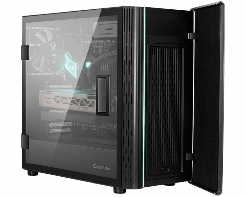 Корпус MSI CREATOR 400M / mid-tower, E-ATX, tempered glass / 3x140mm fans inc. / CREATOR 400M