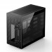 Корпус JONSBO V10-G Black без БП, боковые панели из закаленного стекла, mini-ITX, черный