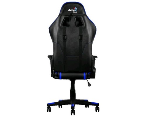 Игровое кресло Aerocool AC220 AIR  (черно-синее)
