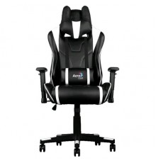 Игровое кресло Aerocool AC220 AIR  (черно-белое)                                                                                                                                                                                                          
