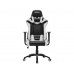 Игровое кресло RAIDMAX DK606RUWT (бело-черное)