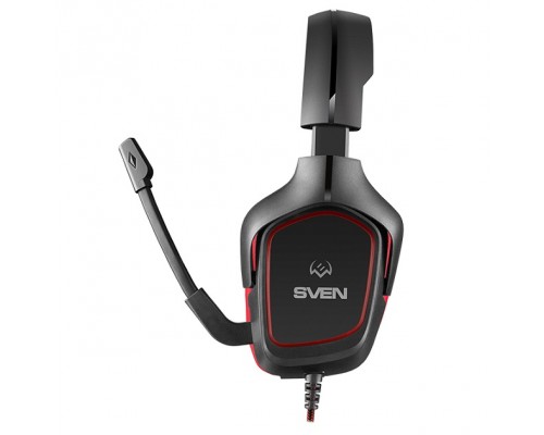 Игровые наушники с микрофоном SVEN AP-G333MV / BLACK-RED