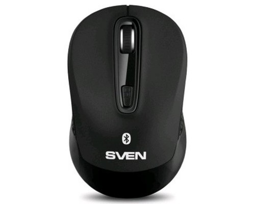 Беспроводная мышь SVEN RX-575SW чёрная (бесш. кл., Bluetooth, 2,4 GHz, 3+1кл. 800-1600DPI, блист.)