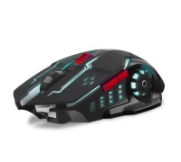 Мышь SVEN RX-G930W / USB / WIRELESS / 800-2400DPI/ подсветка/ кнопки 5+1/ встроенный аккум. / OPTICAL / BLACK                                                                                                                                             