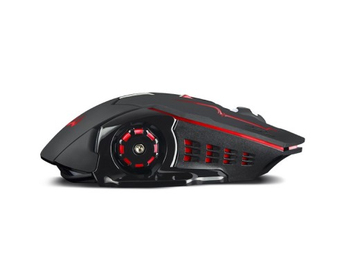 Мышь SVEN RX-G930W / USB / WIRELESS / 800-2400DPI/ подсветка/ кнопки 5+1/ встроенный аккум. / OPTICAL / BLACK